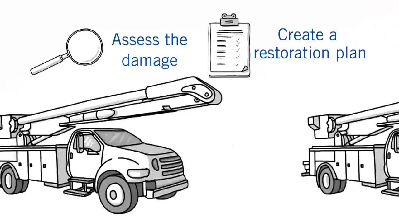 Power Restoration PSA From Leesburg Electric Dept